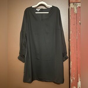 Maurices Elegant Black Long Sleeve Dress size xl